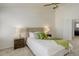 Bright main bedroom with vaulted ceiling, plush carpet, and comfortable furnishings at 15099 E Wagontrail Pl, Aurora, CO 80015