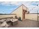 Rooftop patio includes a comfortable seating area perfect for enjoying the outdoors with friends at 11132 Via Lata Dr, Broomfield, CO 80020