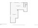 Floor plan for the home's basement with measurements listed for the unfinished rooms at 1420 E Witherspoon Dr, Elizabeth, CO 80107