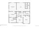 Floor plan for the second floor of the home, with each room and its dimensions at 1420 E Witherspoon Dr, Elizabeth, CO 80107