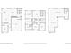 Combined floor plans for first and second floors, with rooms labeled and measured at 1420 E Witherspoon Dr, Elizabeth, CO 80107