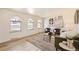 Light and airy living room with stylish furniture at 13627 W Alaska Dr, Lakewood, CO 80228