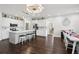 Modern kitchen with a large island and stainless steel appliances at 1180 Antelope W Dr, Bennett, CO 80102