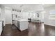 Spacious kitchen featuring stainless steel appliances and an eat-in area at 1180 Antelope W Dr, Bennett, CO 80102
