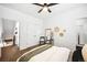 Spacious bedroom featuring walk-in closet and ensuite bathroom at 2706 Blake St, Denver, CO 80205