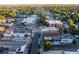 Panoramic aerial shot capturing the town with shops, restaurants, and beautiful mountain views at 973 Treece St, Louisville, CO 80027