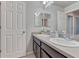 Bathroom with double vanity and good lighting at 27192 E Frost Pl, Aurora, CO 80016