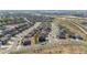 This aerial view highlights the neighborhood and the new construction nearby at 920 William Way, Brighton, CO 80603