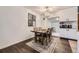 Charming dining area next to the kitchen, perfect for Gathering meals at 1519 S Lowell Blvd, Denver, CO 80219