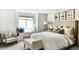 Comfortable bedroom with window seat and serene decor at 39733 Penn Rd, Elizabeth, CO 80107