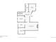 Basement floor plan featuring bedrooms, a laundry room, finished basement area and additional storage at 2591 Albion St, Denver, CO 80207