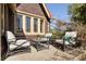 Outdoor patio area with seating and natural light at 2591 Albion St, Denver, CO 80207