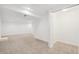 Finished basement with a closet and recessed lighting; ideal space for storage or customization at 13701 Yank Way, Arvada, CO 80004