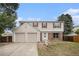 Charming two-story home with a two-car garage, neutral siding, and well-maintained landscaping at 16835 E Harvard Pl, Aurora, CO 80013