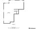 Floor plan of the 1st floor showing the overall layout of the home at 4968 Montvale Dr, Highlands Ranch, CO 80130