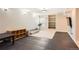 Finished basement features recessed lighting, neutral paint, and shelving at 15912 E Dakota Pl # C, Aurora, CO 80017