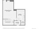 Basement floorplan featuring a recreation room, laundry area, storage space, and utility room at 15912 E Dakota Pl # C, Aurora, CO 80017