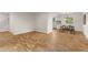 Open-concept living area showcases hardwood floors and lots of natural light at 3193 W 134Th Cir, Broomfield, CO 80020