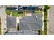 Aerial view of the property, showcasing the layout, backyard, and surrounding neighborhood at 5988 N Boston St, Denver, CO 80238