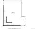 Detailed floor plan of the basement, showcasing the open space available for customization at 5988 N Boston St, Denver, CO 80238