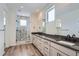 Spa-like bathroom with double vanity and large walk-in shower at 960 Superior Dr, Superior, CO 80027
