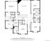 Second-floor layout highlighting bedrooms and baths at 27596 E Jamison Cir, Aurora, CO 80016
