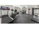 Well-equipped home gym featuring various exercise machines at 1708 Creedmoor Ct, Castle Rock, CO 80109