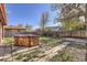 Backyard with a hot tub at 7875 Cyd Dr, Denver, CO 80221