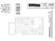 Layout of the condo featuring a living area, kitchen, bathroom, bedroom, and a terrace at 1440 Little Raven St # 110, Denver, CO 80202