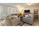 Open living room with comfortable seating, large windows with shutters, and stylish decor at 569 S Race St, Denver, CO 80209