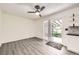 Bright dining area with sliding door access to the backyard perfect for indoor-outdoor living at 11310 W 46Th Ave, Wheat Ridge, CO 80033