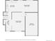 Layout of first floor showcases kitchen, dining area, living room, foyer, and garage at 11310 W 46Th Ave, Wheat Ridge, CO 80033
