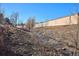 Exterior shot of the property featuring dry foliage and a brick wall in the distance at 6741 S Ivy Way # B4, Centennial, CO 80112