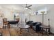 Comfortable living room featuring a large window, stylish decor, and ample natural light, creating an inviting and cozy atmosphere at 6741 S Ivy Way # B4, Centennial, CO 80112