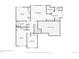 Second floor plan showing the layout of bedrooms, bathrooms, and closet spaces with dimensions at 7999 Centrebridge Dr, Niwot, CO 80503