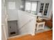 Inviting entryway featuring hardwood floors and an access to a finished basement at 8707 E Florida Ave # 510, Denver, CO 80247