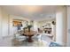Bright living space features a modern design with an open concept to the kitchen at 2500 E Cherry Creek South Dr # 213, Denver, CO 80209
