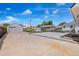 Spacious backyard and garage featuring a new concrete pad for extra parking at 235 S 8Th Ave, Brighton, CO 80601