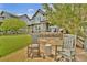 Backyard patio with scenic views and seating area, perfect for outdoor enjoyment at 10492 Willowwisp Way, Highlands Ranch, CO 80126