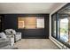 Sitting room view with work area and view at 610 Meadow View Dr, Evergreen, CO 80439