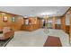 Lobby featuring tiled floors, wood paneled walls, seating area, and reception desk at 700 N Washington St # 502, Denver, CO 80203
