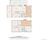 Detailed floor plan showcasing the layout of the home with room dimensions and features at 7160 Canosa Ct, Westminster, CO 80030
