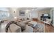 Spacious living room with hardwood floors, cozy furnishings, and ample natural light at 7160 Canosa Ct, Westminster, CO 80030