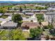 Aerial view of a well-maintained neighborhood with tree-lined streets and single-Gathering homes at 7160 Canosa Ct, Westminster, CO 80030