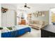 Light filled Bedroom with crib, bed and lots of decor at 5962 S Sheridan Way, Littleton, CO 80123