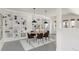 Dining room featuring open shelving, natural light, and a neutral color scheme at 539 Baker St, Longmont, CO 80501