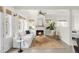 Bright living room featuring a fireplace, comfortable seating, and natural light at 539 Baker St, Longmont, CO 80501