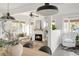 Inviting living room with a fireplace and comfortable seating arrangements at 539 Baker St, Longmont, CO 80501