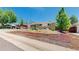 Brick ranch style home featuring landscaped front yard with coming soon sign, lush green trees and blue sky at 8774 Princeton St, Westminster, CO 80031