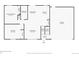 Schematic of the 1st floor, highlighting kitchen, living room, bedrooms, and garage layout at 12991 E Idaho Dr, Aurora, CO 80012